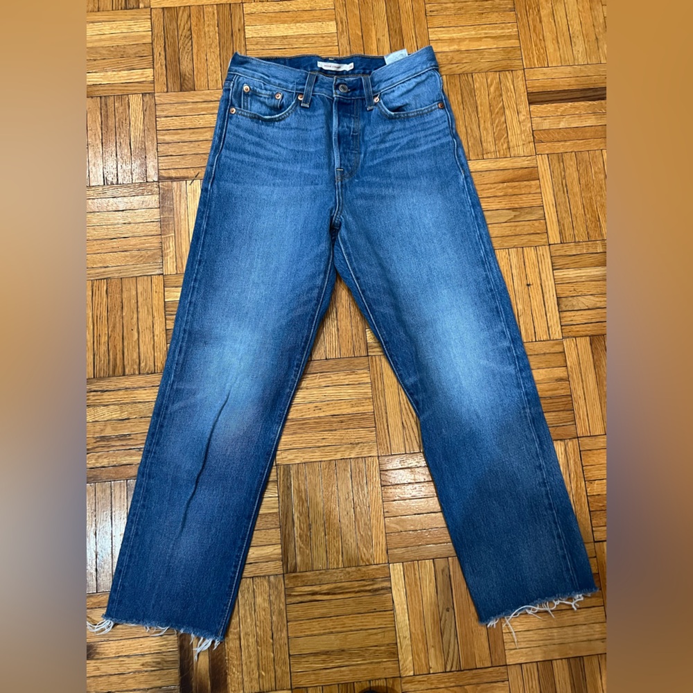 Levi's Blue Straight Jeans Classic Denim